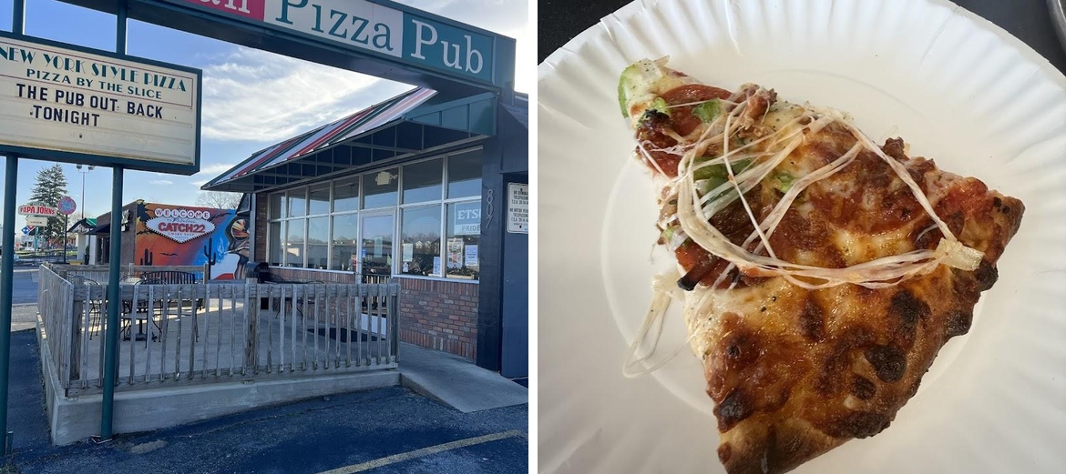 Italian Pizza Pub Menu